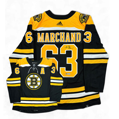 BRAD MARCHAND - JERSEY HOCKEY AUTOGRAPHIÉ - ADIDAS