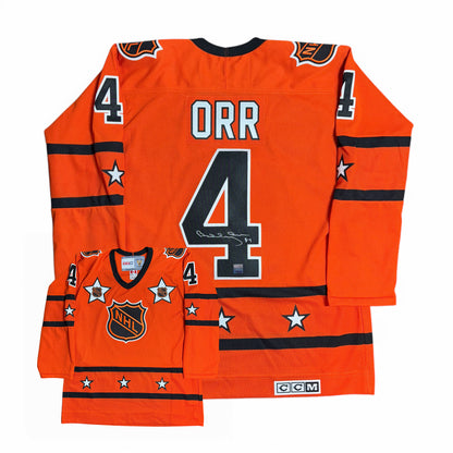 BOBBY ORR - JERSEY HOCKEY AUTOGRAPHIÉ - CCM - ALL-STAR