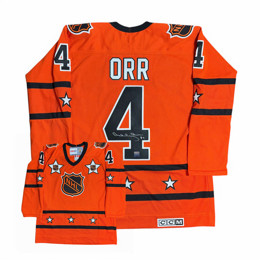 BOBBY ORR - JERSEY HOCKEY AUTOGRAPHIÉ - CCM - ALL-STAR