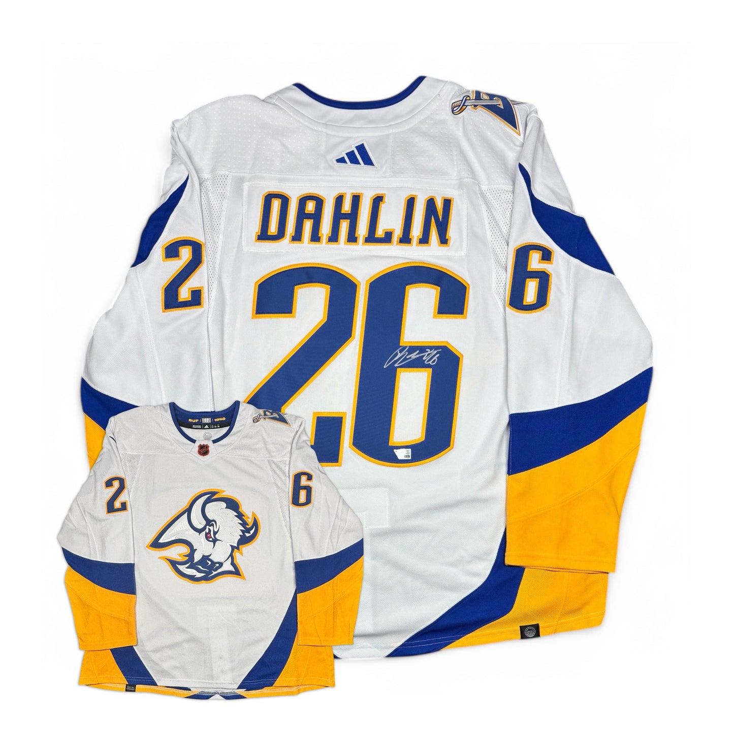 RASMUS DAHLIN - JERSEY HOCKEY AUTOGRAPHIÉ - ADIDAS RETRO REVERSE 2.0