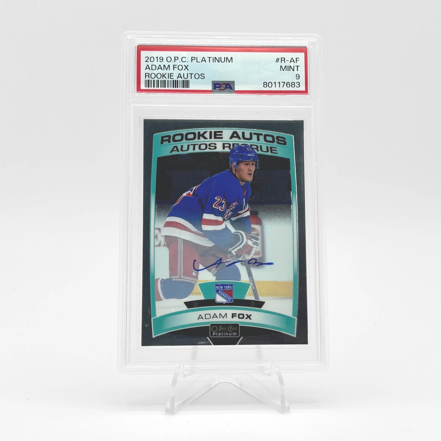 2019-20 - 0.P.C PLATINUM - ROOKIE AUTOS - ADAM FOX