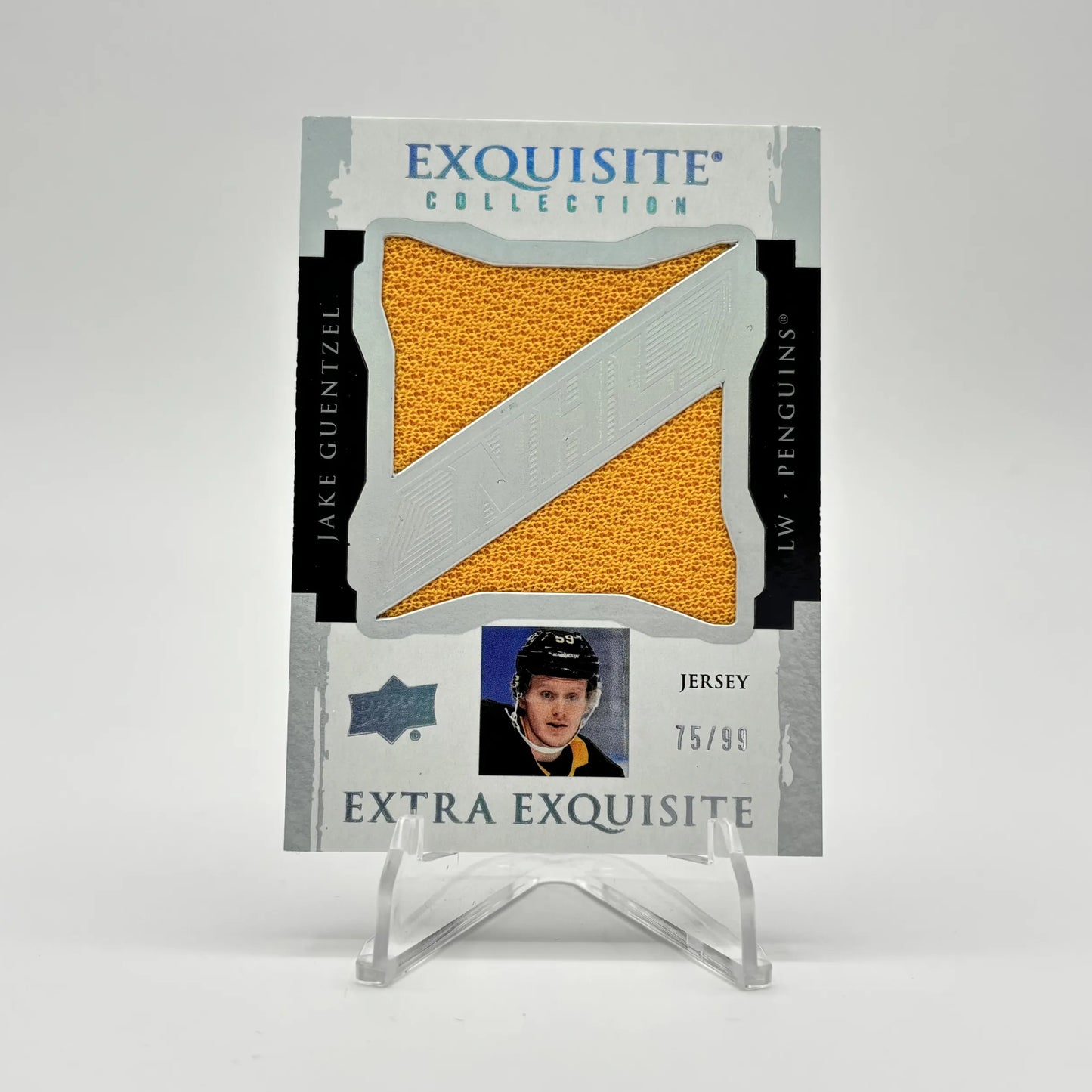 2021-22 - UD EXQUISITE - EXTRA EXQUISITE JERSEY - JAKE GUENTZEL 75/99