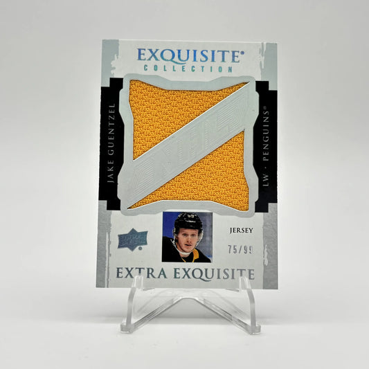2021-22 - UD EXQUISITE - EXTRA EXQUISITE JERSEY - JAKE GUENTZEL 75/99