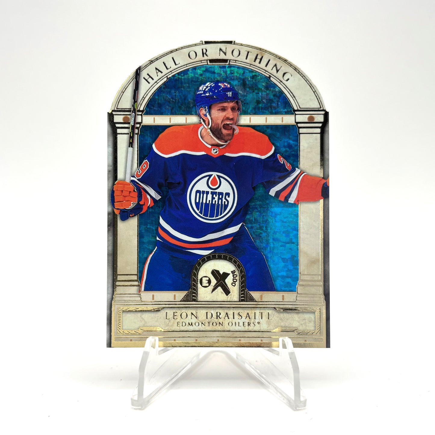 2023-24  E-X 2000 - HALL OR NOTHING - LEON DRAISAITL 59/99