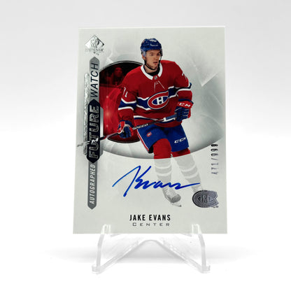 2020-21 - SP AUTHENTIC - FUTURE WATCH AUTO - JAKE EVANS 471/999