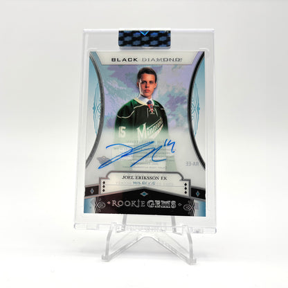 2024-25-CLEAR CUT - BLACK DIAMOND - ROOKIE GEMS AUTO - JOEL ERIKSSON EK