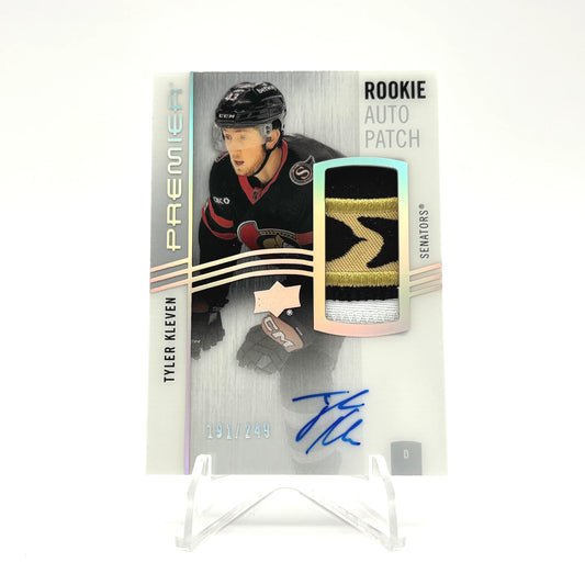 2023-24-UD PREMIER - ROOKIE AUOTO PATCH - TYLER KLEVEN 191/249