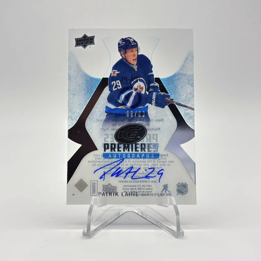 2016-17 - UD ICE - PREMIERES AUTOGRAPHS - PATRIK LAINE 68/99