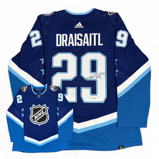 LEON DRAISAITL - JERSEY HOCKEY AUTOGRAPHIÉ - ADIDAS ALL-STAR GAME