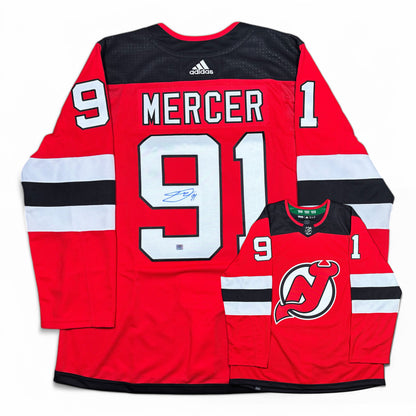 DAWSON MERCER - JERSEY HOCKEY AUTOGRAPHIÉ - ADIDAS