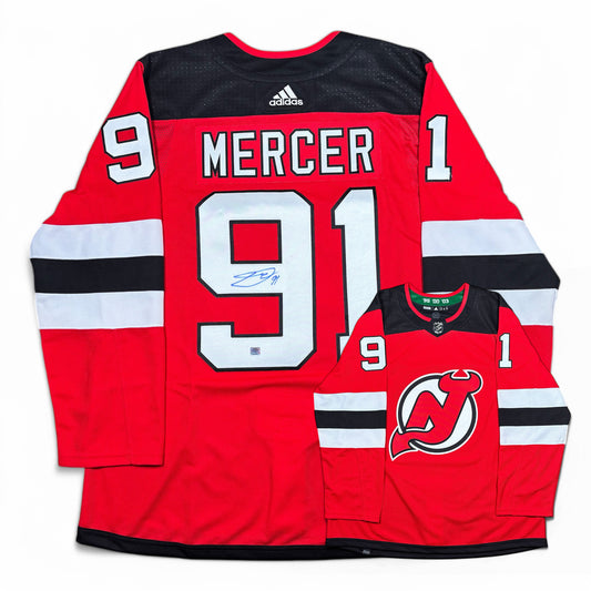 DAWSON MERCER - JERSEY HOCKEY AUTOGRAPHIÉ - ADIDAS