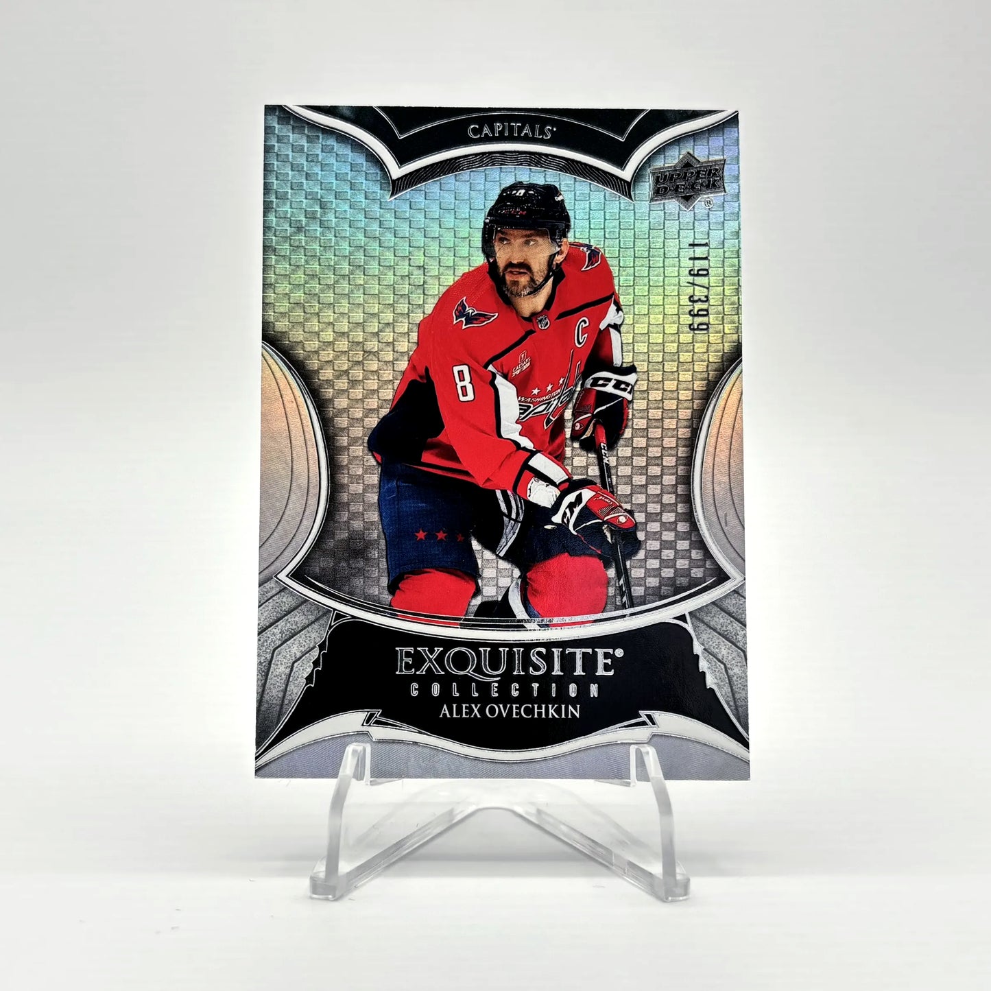 2023-24 - UD EXQUISITE - ALEX OVECHKIN 119/399