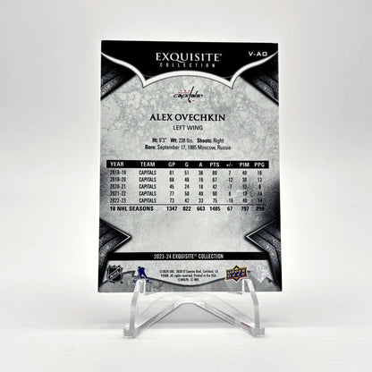 2023-24 - UD EXQUISITE - ALEX OVECHKIN 119/399