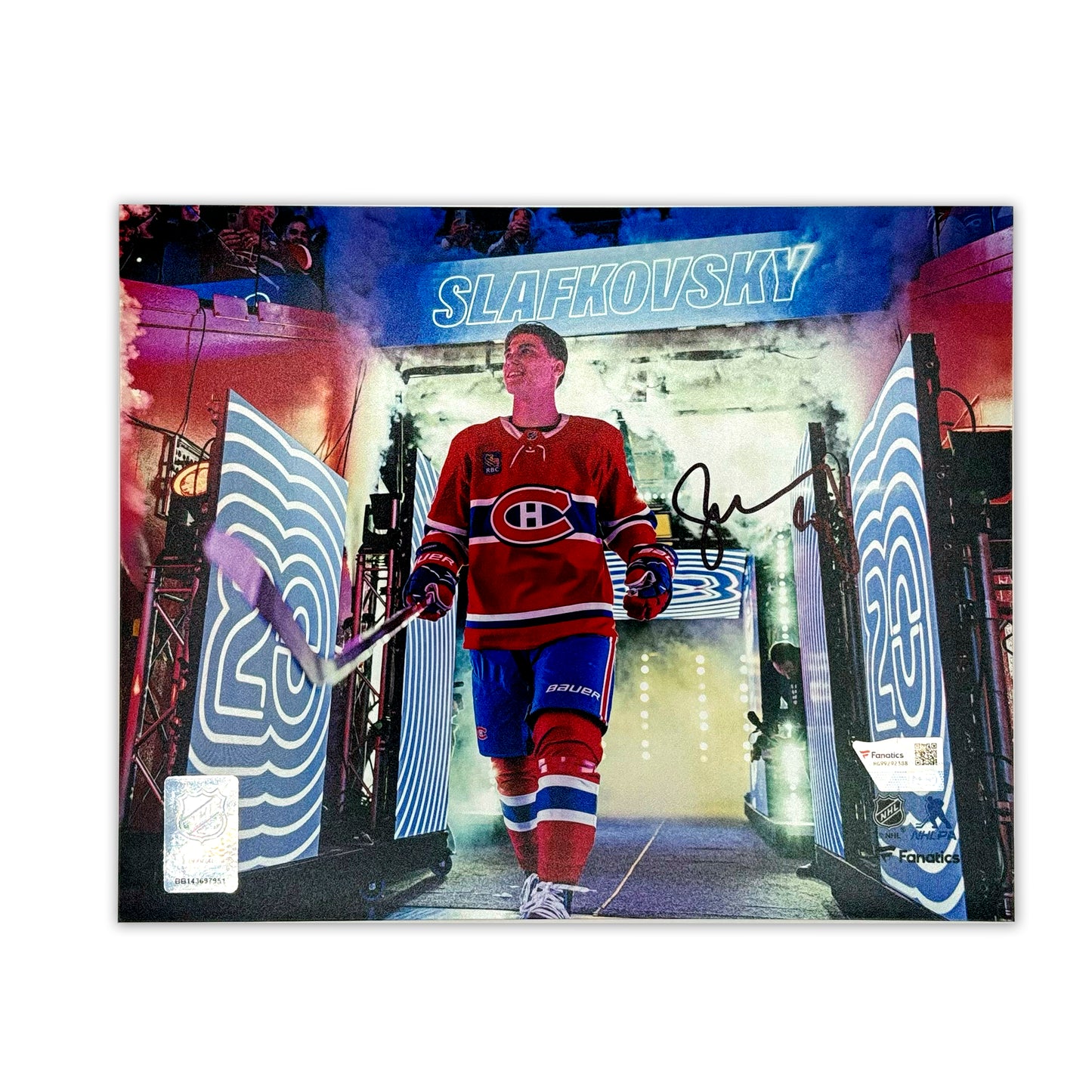 PHOTO AUTOGRAPHIÉE - 8X10 - JURAJ SLAFKOVSKY