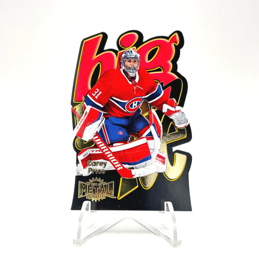 2021-22-SKYBOX METAL UNIVERSE - BIG MAN ON ICE -CAREY PRICE 27/96