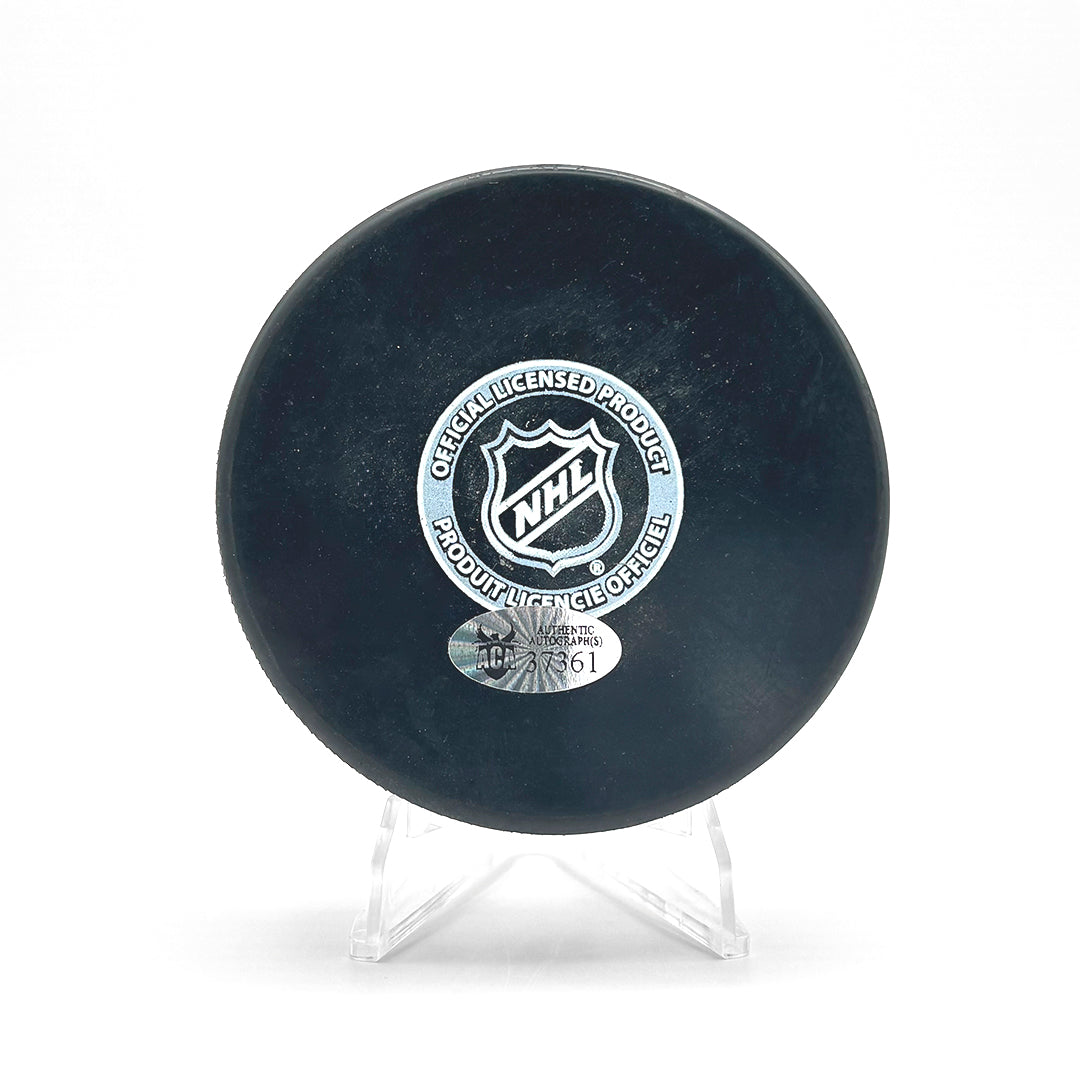HOCKEY PUCK - AUTO - PATRICK ROY