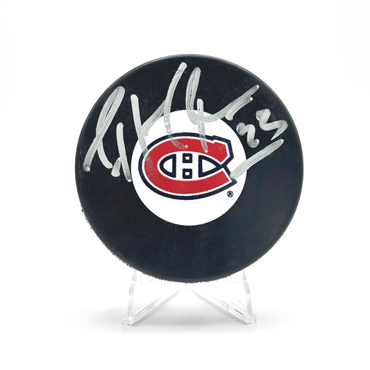 HOCKEY PUCK - AUTO - PATRICK ROY