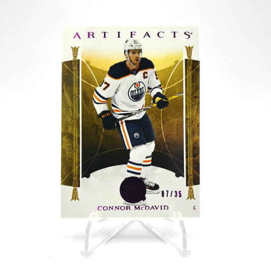 2022-23 - ARTIFACTS  - PURPLE - CONNOR MCDAVID 07/35