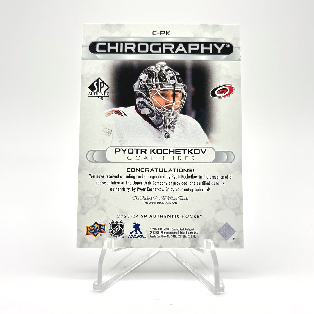 2023-24 - SP AUTHENTIC - CHIROGRAPHY - PYOTR KOCHETKOV