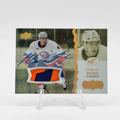 2023-2024- UD ICE - ROOKIE AUTO PATCH - SAM BOLDUC