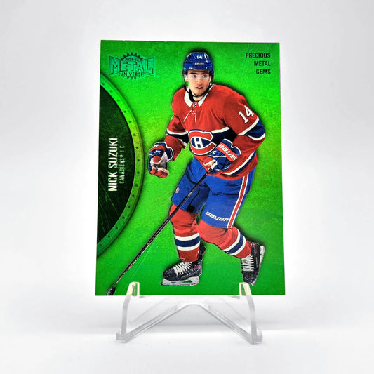 2021-22 - METAL UNIVERSE - PRECIOUS METAL GEMS - NICK SUZUKI 001/100