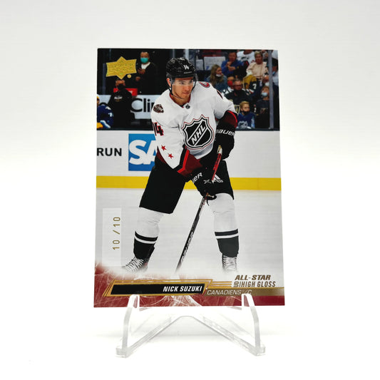 2022-23- UD EXTENDED - HIGH GLOSS - NICK SUZUKI 10/10