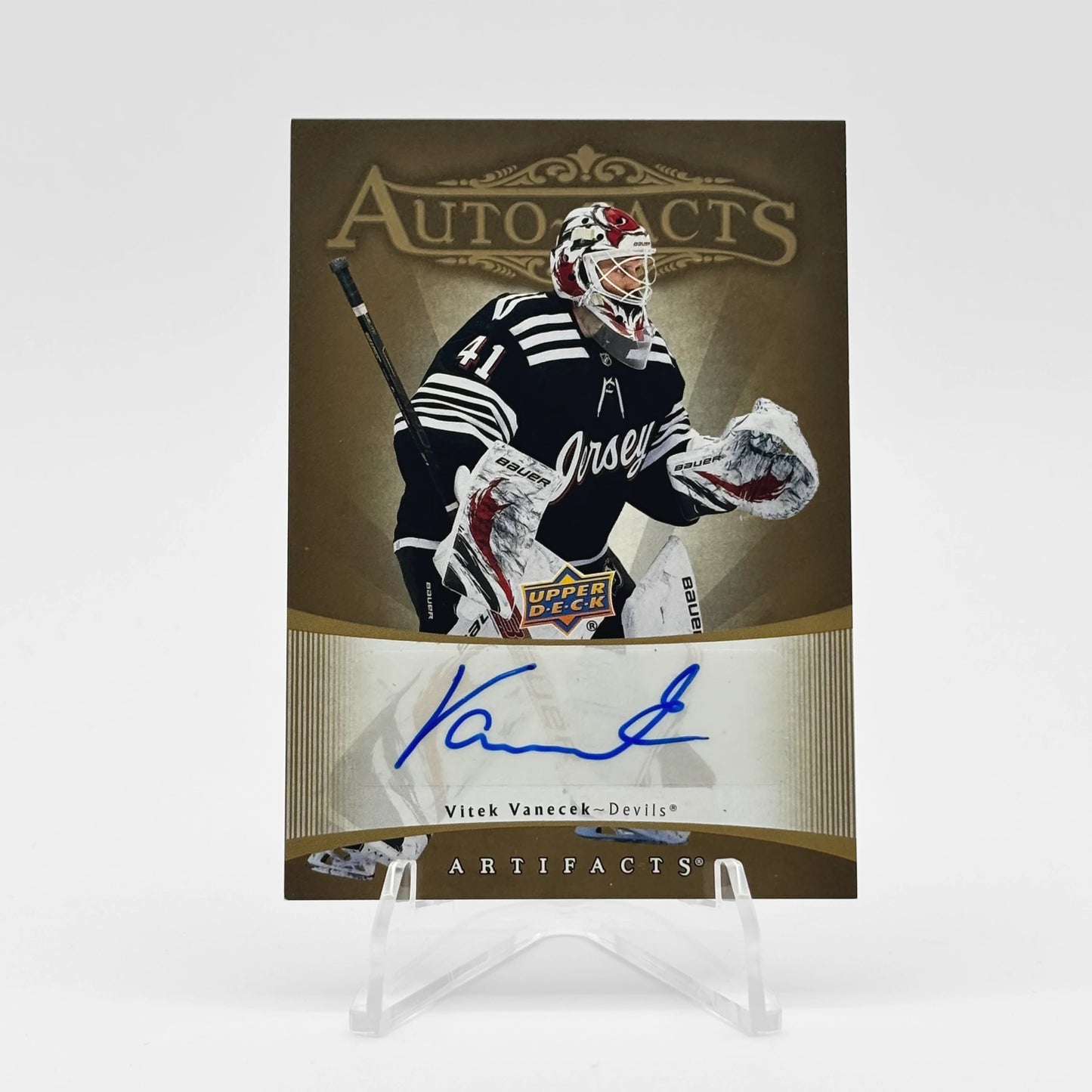2023-24 - UD ARTIFACTS - AUTO-FACTS - VITEK VANECEK