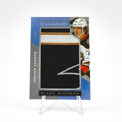 2021-22 - BLACK DIAMOND - ROOKIE TEAM LOGO JUMBOS - TREVOR ZEGRAS X6 (CREST COMPLET)