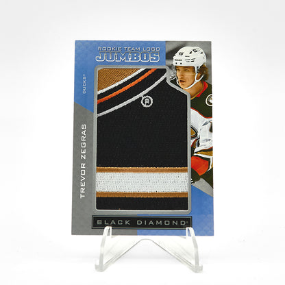 2021-22 - BLACK DIAMOND - ROOKIE TEAM LOGO JUMBOS - TREVOR ZEGRAS X6 (CREST COMPLET)