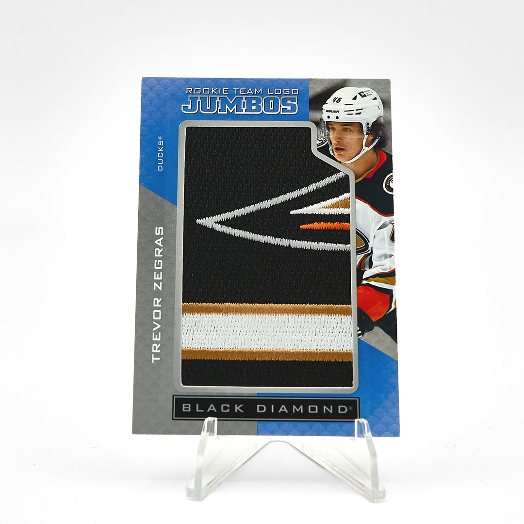 2021-22 - BLACK DIAMOND - ROOKIE TEAM LOGO JUMBOS - TREVOR ZEGRAS X6 (CREST COMPLET)